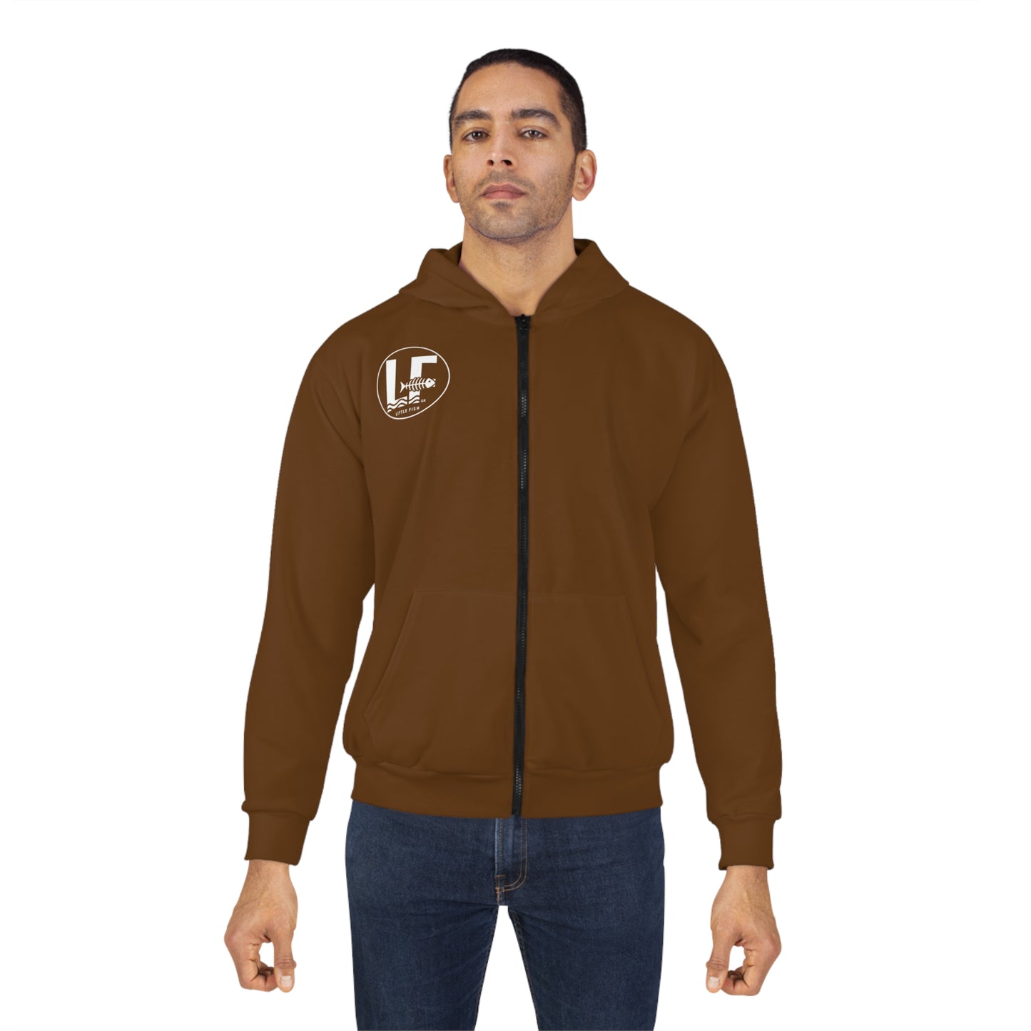 Little Fish Unisex Zip Hoodie